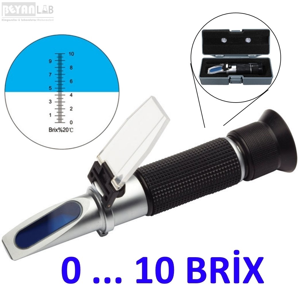 Refractometer Atc 0-10 Brix Meter (Low Concentrated)