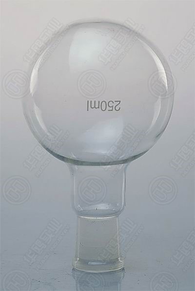 BOILING FLASK round bottom, short neck standard ground mouth